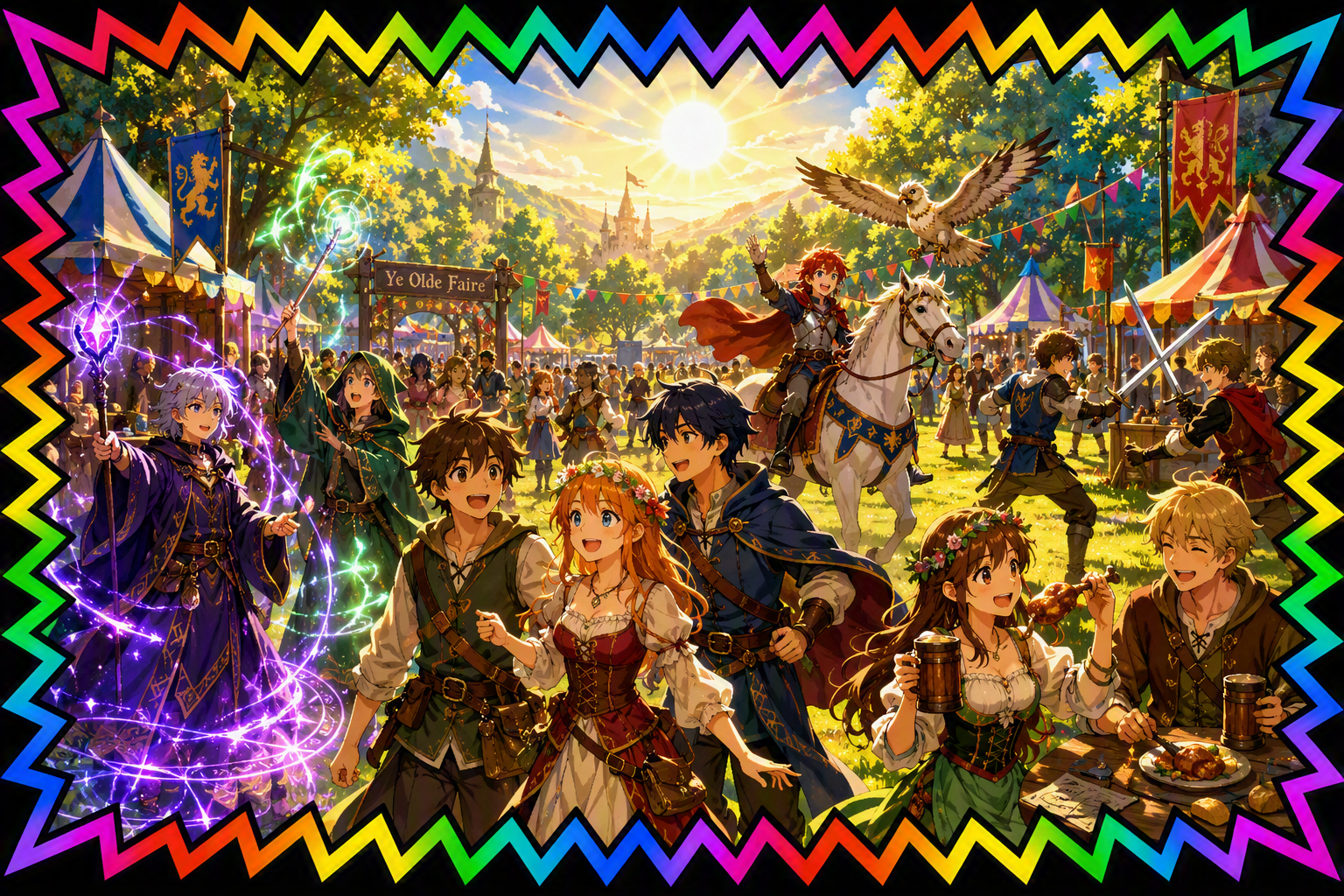 AI designed Anime Renaissance festival.